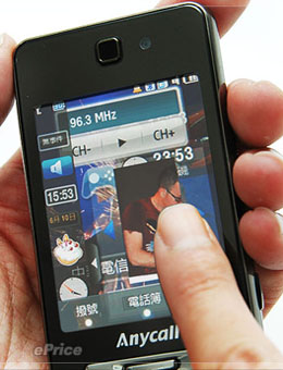 【搶測】TouchWiz！Samsung F488 飄移觸控大反攻