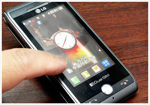 【實測】LG GX500 Touch 著用雙卡機