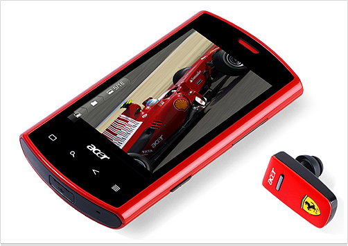 Acer Liquid e Ferrari 特別版 $4998 上市