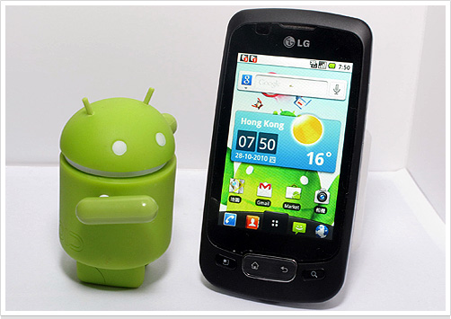 Android 2.2 真好玩！實測 LG P500