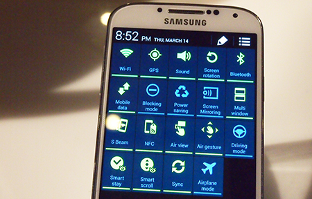 Samsung Galaxy S4 實機試（二）：介面操作