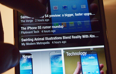 Samsung Galaxy S4 實機玩（四）：懸浮、眼控＋新 Apps 試玩