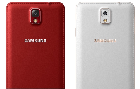 Samsung Galaxy Note 3 新色官圖皮革紅、玫瑰金現身！