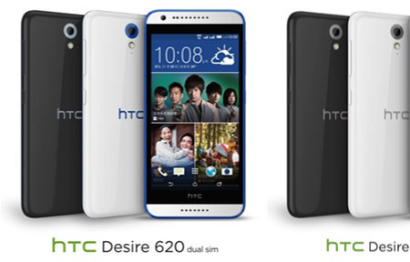 820 mini 國際版公佈！HTC Desire 620 玩 4G 