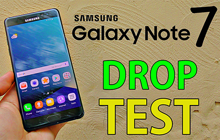 Drop Test! Samsung Note 7 極端評測