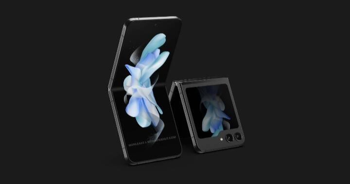 “Galaxy Z Flip5 Body Design Revealed: Larger Secondary Screen & Thinner Frame with Drop-Shaped Hinge”