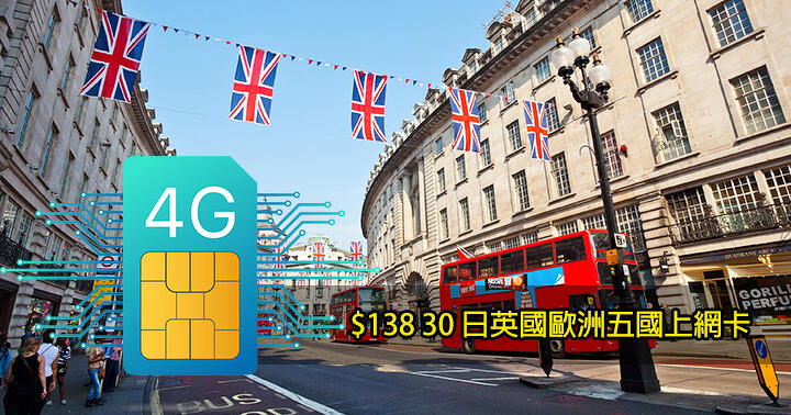 Network operators push monthly cards for the UK and five European countries!  8 with 20GB High Speed ​​+ FUP Unlimited Data for 30 days-ePrice.HK