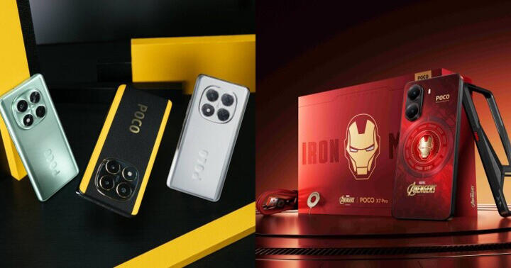 $1699 起，小米 POCO X7 系列香港發表！連 Iron Man 限定版都有賣