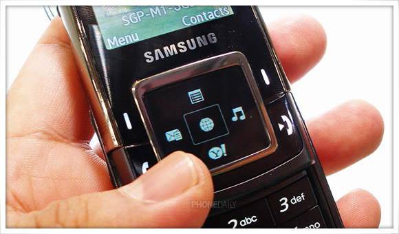 【ComAsia】三星 E950 新 touch 屏 會變 Icon