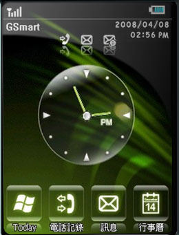 Windows Mobile  Touch 介面   潮流型號大搜查