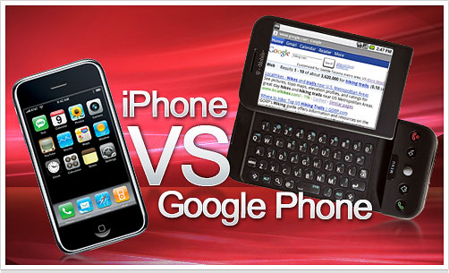 Apple iPhone vs Google G1！兩大巨頭　挑戰賽