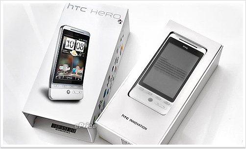 HTC Hero 行貨有售！開盒報報告　立即送上