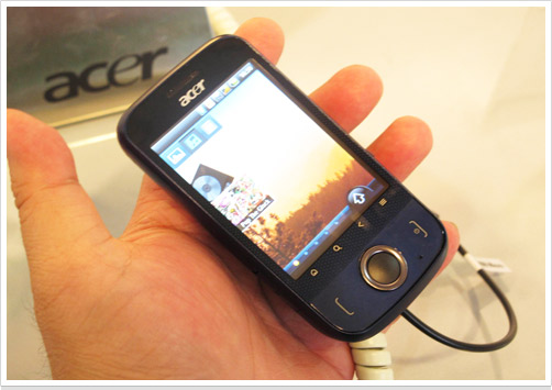 Acer 10 :  WM + Android 入門、強機都有