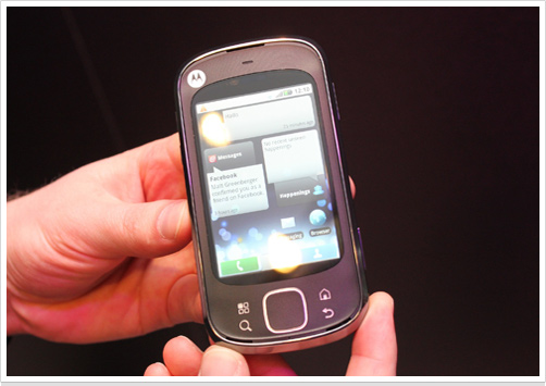 新科技：MOTO Quench 短訊 SMS 是畫出來的
