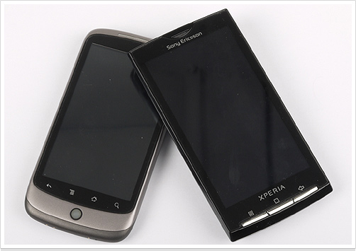 Android 版本戰！SE X10 vs Nexus One 對頭比拼