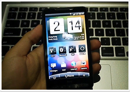 Video 實測！HTC HD2 WM / Android 兼容