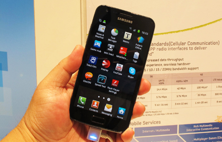 4G 手機速測 (1) Samsung Galaxy SII LTE 快效能