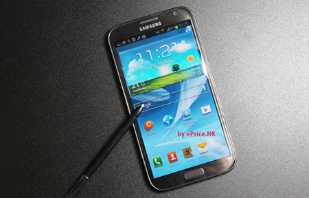 Samsung Galaxy Note II 高解像實機寫真 + 跑分